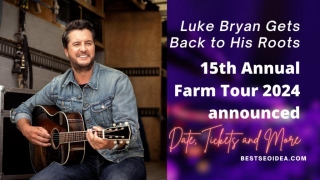 Luke Bryan Gets Back To His Roots: 15th Annual Farm Tour Announced For September