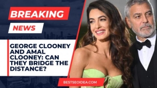 Once Inseparable, Clooneys Face Distance As Work Demands Divide