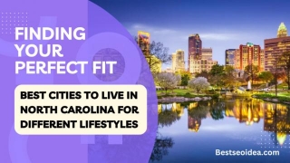 Finding Your Perfect Fit: Best Cities To Live In North Carolina For Different Lifestyles