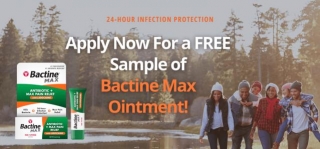 FREE Sample Of Bactine Max Strength Antibiotic+Pain Relieving Ointment!