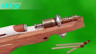 Shorts Gun | Do-it-yourself Matchstick Gun From A Screw Head | Wood Art TG