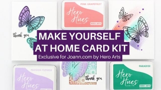 Make Yourself At Home Card Kit | Hero Arts | February 2023 EXCLUSIVE @Joann.com