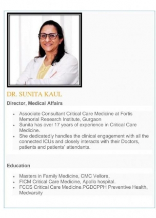 Know More About DR. SUNITA KAUL