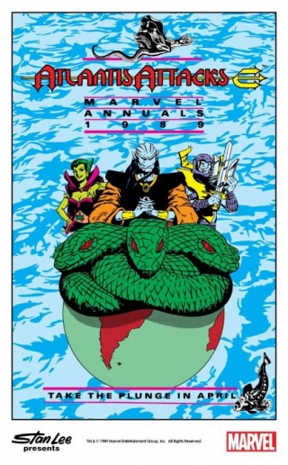Atlantis Attacks Crossover- Marvel (1989)