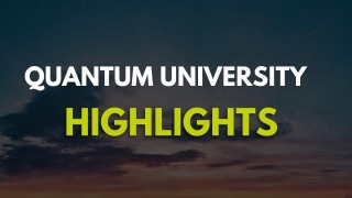 Quantum University Admission 2024: Courses Offered, Admission Dates, Admission Process, Selection Criteria, Infrastructure
