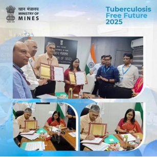 Mines Ministry And Central TB Division Sign MoU To Collaborate On Tuberculosis Elimination By 2025
