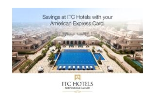 American Express Credit Cards Offers And Discounts On ITC Hotels