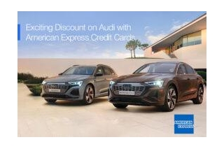 Exciting Discounts On Audi With American Express Credit Cards