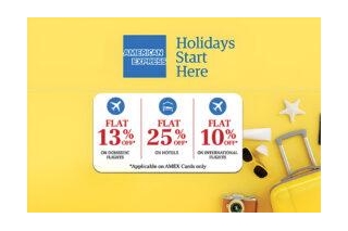 American Express Credit Cards Offer On Yatra
