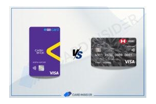 Cashback SBI Vs HSBC Cashback Credit Card