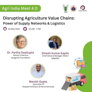 Agri India Meet 4.0 To Be Held On May 10, 2024: Exploring Disruptive Innovations In Agricultural Value Chains