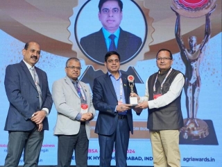 Gencrest's Satish Tiwari Honoured With 'Leader With Strategic Vision In Agri Business' Award At ABSA 2024