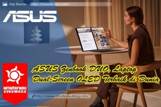 ASUS Zenbook DUO, Laptop Dual-Screen OLED Terbaik Di Dunia