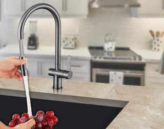 Brushed Gold Kitchen Mixer Tap Is Ideal