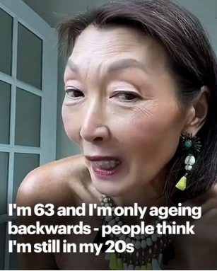 “I’m 63 & I’m Only Ageing Backwards. People Think I’m Still In My 20s” (Pictures)