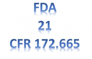 FDA Regulation On Gellan Gum:21 CFR 172.665