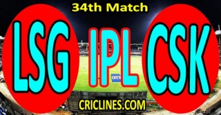 Today Match Prediction-LSG Vs CSK-IPL Match Today 2024-34th Match-Venue Details-Dream11-Toss Update-Who Will Win