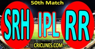 Today Match Prediction-SRH Vs RR-IPL Match Today 2024-50th Match-Venue Details-Dream11-Toss Update-Who Will Win