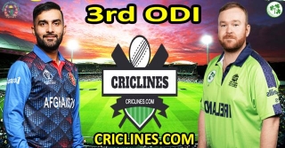 Today Match Prediction-AFG Vs IRE-Dream11-3rd ODI 2024-Who Will Win