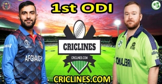 Today Match Prediction-AFG Vs IRE-Dream11-1st ODI 2024-Who Will Win