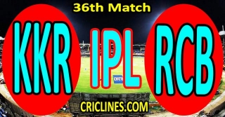Today Match Prediction-KKR Vs RCB-IPL Match Today 2024-36th Match-Venue Details-Dream11-Toss Update-Who Will Win