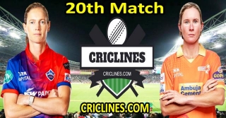 Today Match Prediction-DCW Vs GGW-WPL T20 2024-20th Match-Dream11-Who Will Win