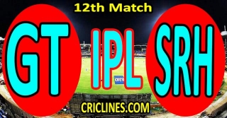 Today Match Prediction-GT Vs SRH-IPL Match Today 2024-12th Match-Venue Details-Dream11-Toss Update-Who Will Win