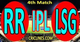 Today Match Prediction-RR Vs LSG-IPL Match Today 2024-4th Match-Venue Details-Dream11-Toss Update-Who Will Win