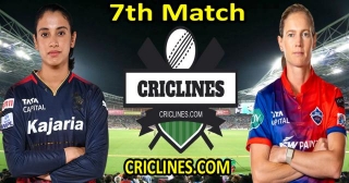 Today Match Prediction-RCBW Vs DCW-WPL T20 2024-7th Match-Dream11-Who Will Win