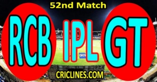 Today Match Prediction-RCB Vs GT-IPL Match Today 2024-52nd Match-Venue Details-Dream11-Toss Update-Who Will Win