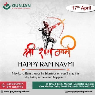 Happy Ram Navami From Gunjan Hospital!