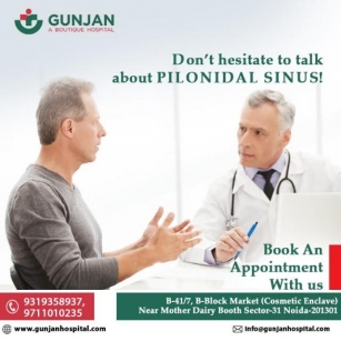 Discover Comprehensive Care For Pilonidal Sinus At Gunjan Hospital.