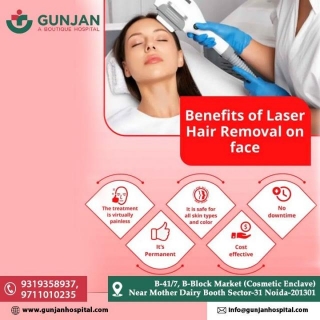 Benefits Of Laser Hair Removal On Face:-