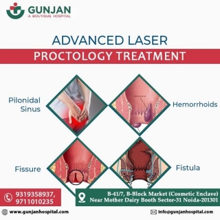 Discover Comfort And Precision With Advanced Laser Proctology Treatment At Gunjan Hospital.