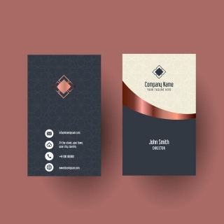 Mastering The Art Of Vertical Business Card Design