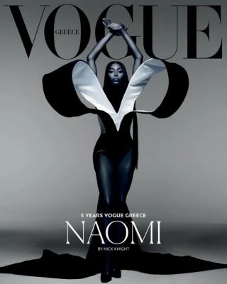 Naomi Campbell Captured By Nick Knight / SHOWstudio For Vogue Greece
