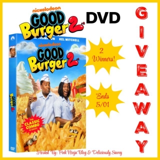 Good Burger 2 DVD Giveaway (Ends 5/1) @DeliciouslySavv @PinkNinjaBlogg @Nickelodeon