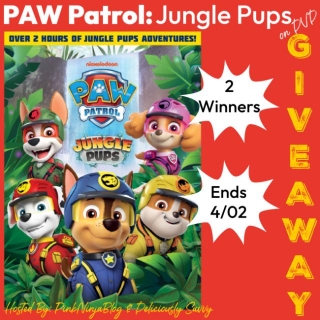PAW PATROL: Jungle Pups On DVD Giveaway (Ends 4/2) @DeliciouslySavv @PinkNinjaBlogg @Nickelodeon
