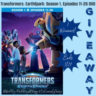Transformers: EarthSpark: Season 1, Episodes 11-26 DVD Giveaway (Ends 3/27) @DeliciouslySavv @PinkNinjaBlogg @Nickelodeon