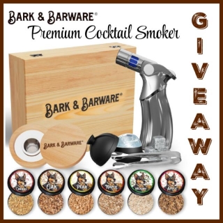 Bark & Barware Premium Cocktail Smoker Kit Giveaway @DeliciouslySavv #BarkandBarware