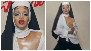 'Disrespectful' Rihanna Slammed For Racy Shoot In Religious Habit