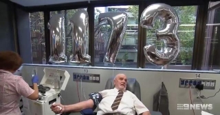 The Man Who Saved The Lives Of 2.4 Million Babies By Donating Blood Nearly Every Week For 60 Years