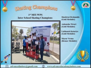 Won Inter School Skating Championship