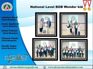 National Level BOB Wonderkid Champions