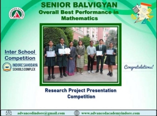 Overall Best Performance In Mathematics