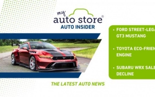 Ford Releasing Street-Legal GT3 Mustang, Toyota Eco-Friendly Engine, Subaru WRX Sales Decline | Auto Insider