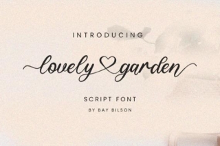 Lovely Garden Font