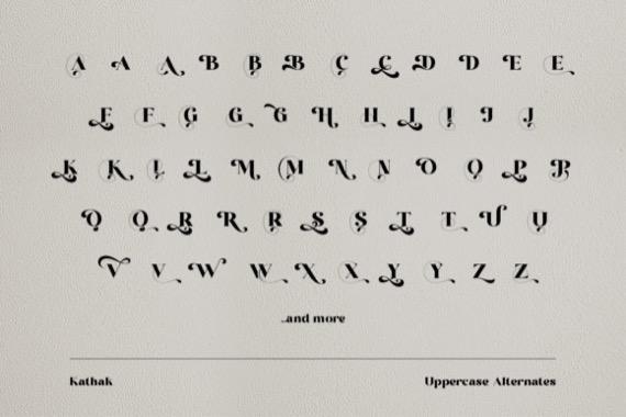 Kathak Font