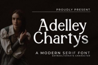 Adelley Chartys Font