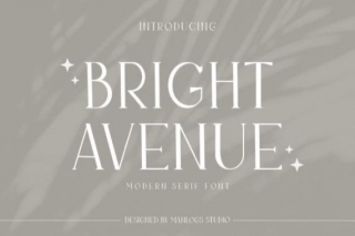 Bright Avenue Font
